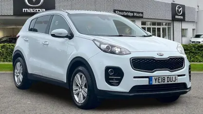 Used Kia Sportage 132 HP (97 kW) 2018 White SUV