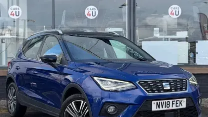 Used Seat Arona XCELLENCE 95 HP (69 kW) 2018 Blue SUV