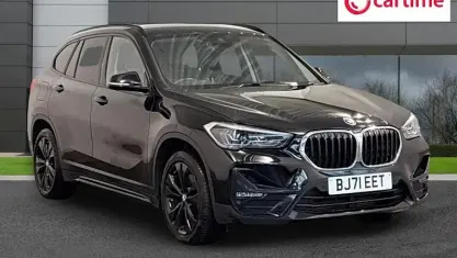 Used BMW X1 Sport Line 220 HP (161 kW) 2021 Black SUV