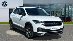 Pure white Used 2022 VW T-Cross Black Edition SUV | £16,763 (Fair price)