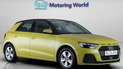 Used Audi A1 Sportback 110 HP (80 kW) 2022 Yellow Hatchback