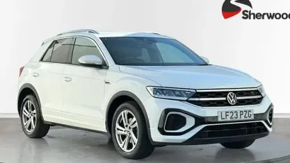 Used VW T-Roc R-line 150 HP (110 kW) 2023 White SUV