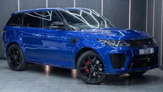 Blue Used 2021 Land Rover Range Rover Sport SVR SUV | £49,990 (Fair price)