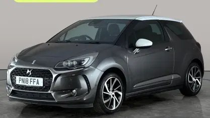 Used DS Automobiles DS3 Prestige 131 HP (96 kW) 2018 Grey Hatchback