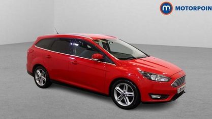 Usado Ford Focus Zetec 125 HP (91 kW) 2017 Vermelho Carrinha