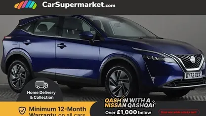 Blue Used 2022 Nissan Qashqai Acenta Premium SUV | £12,797 (Good price)