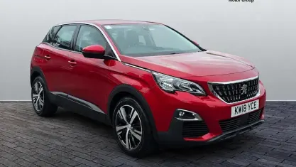 Used Peugeot 3008 GT-line 131 HP (96 kW) 2019 Red SUV