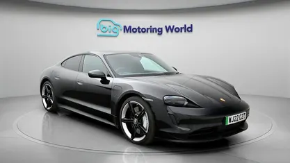 Used Porsche Taycan Performance Package 350 kW (476 HP) 2022 Black Sedan