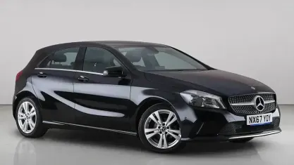 Used Mercedes A180 Executive 109 HP (80 kW) 2017 Black Hatchback