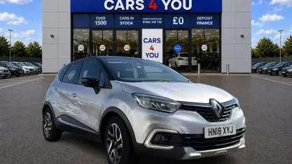 Used Renault Captur Dynamique 90 HP (66 kW) 2018 Silver/black SUV
