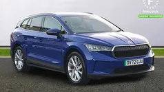 Blue Used 2022 Skoda Enyaq iV ecoSuite SUV | £17,599 (Fair price)