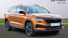 Orange Used 2022 Skoda Karoq SportLine SUV | £22,500 (Fair price)
