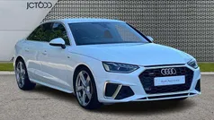 White Used 2020 Audi A4 S-Line Sedan | £19,876 (Fair price)