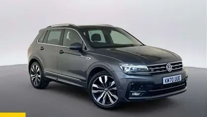 Used VW Tiguan R-line 150 HP (110 kW) 2020 Grey SUV