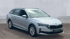 Silverbrilliant silver metallic Used 2024 Skoda Octavia SE Technology Estate | £20,700 (Fair price)