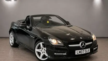 Used Mercedes SLK200 AMG 184 HP (135 kW) 2013 Black Cabriolet