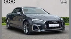 Grey Used 2021 Audi A5 Cabriolet S-Line Cabriolet | £29,400 (Fair price)