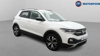 Used VW T-Cross Black Edition 95 HP (69 kW) 2023 White SUV