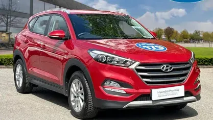Używany Hyundai Tucson SE 116 KM (85 kW) 2017 Czerwony SUV