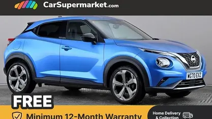 Used Nissan Juke Tekna 117 HP (86 kW) 2020 Blue SUV