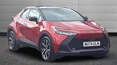 Scarlet flare Used 2024 Toyota C-HR Design SUV | £28,490 (Fair price)
