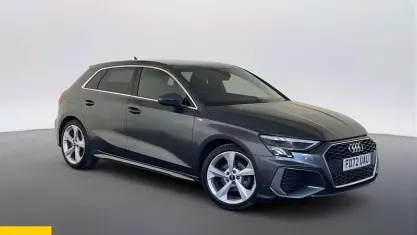 Used Audi A3 Sportback S-Line 150 HP (110 kW) 2022 Grey Hatchback