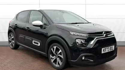 Used Citroën C3 PureTech 110 HP (80 kW) 2023 Black Hatchback