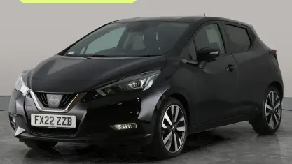 Used Nissan Micra Tekna 92 HP (67 kW) 2022 Black Hatchback
