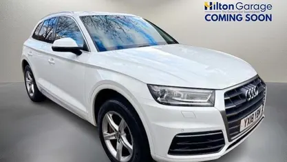 White Used 2018 Audi Q5 Sport SUV | £16,350 (Fair price)
