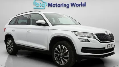 White Used 2021 Skoda Kodiaq SE Drive SUV | £21,700 (Good price)