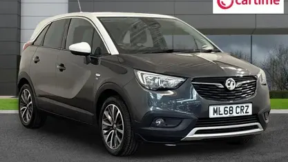 Used Vauxhall Crossland X Elite 99 HP (72 kW) 2018 Grey SUV