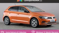 Orange Used 2019 VW Polo SE Hatchback | £11,697 (Fair price)