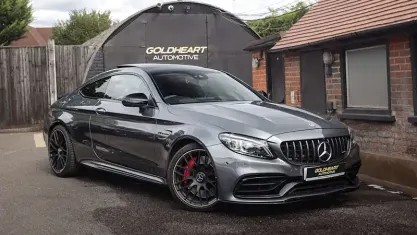 Used Mercedes C63S AMG Premium Plus 510 HP (375 kW) 2019 Grey Coupe