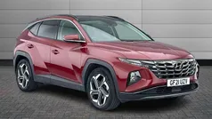 Sunset red Used 2021 Hyundai Tucson Ultimate SUV | £22,995 (Fair price)