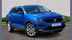 Blue Used 2021 VW T-Roc SEL SUV | £23,495 (Fair price)