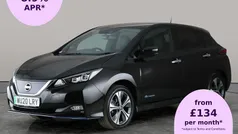 Black Used 2020 Nissan Leaf Tekna Hatchback | £10,799 (Fair price)