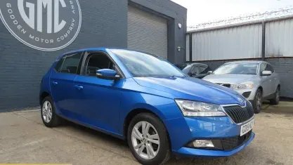 Usado Skoda Fabia SE 75 HP (55 kW) 2019 Azul Citadino