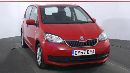 Used Skoda Citigo SE 60 HP (44 kW) 2017 Red Hatchback