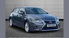 Mercury grey Used 2017 Lexus CT200h Hatchback | £13,650 (Fair price)