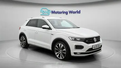 Used VW T-Roc R-line 150 HP (110 kW) 2020 White SUV