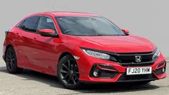 Red Used 2020 Honda Civic SR Hatchback | £13,890 (Fair price)