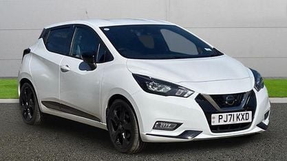 Używany Nissan Micra 92 KM (67 kW) 2022 Biały Hatchback