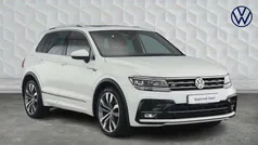 White Used 2019 VW Tiguan R-line SUV | £21,711 (Fair price)