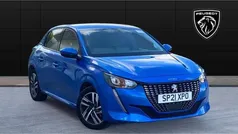 Blue Used 2021 Peugeot 208 Allure Premium Hatchback | £11,721 (Fair price)