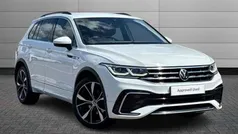 White Used 2021 VW Tiguan R-line SUV | £24,650 (Fair price)