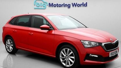 Usado Skoda Scala SE L 116 CV (85 kW) 2020 Rojo Utilitario
