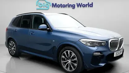 Used BMW X5 M Sport 394 HP (289 kW) 2021 Blue SUV