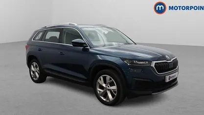 Used Skoda Kodiaq SE L 150 HP (110 kW) 2021 Blue SUV