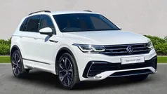 White Used 2022 VW Tiguan R-line SUV | £26,948 (Fair price)