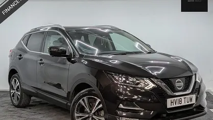 Used Nissan Qashqai N-Connecta 110 HP (80 kW) 2018 Black SUV